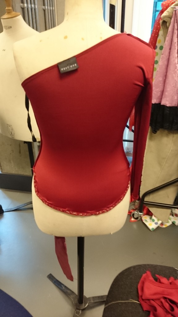 Process of conversion - tacked back
