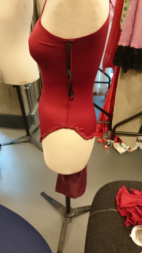 Process of conversion - tacked side